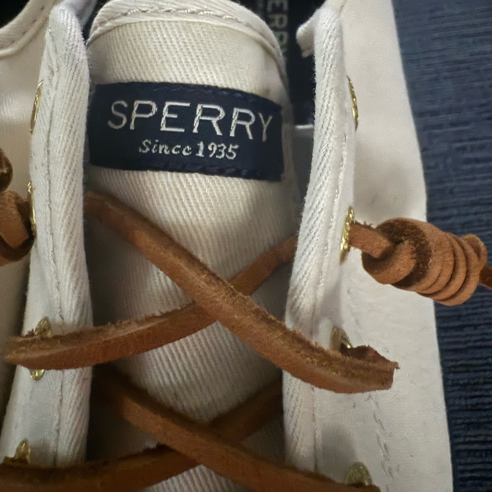 Sperry Top-Sider STS90549 Women's Seacoast Canvas Sneaker Size 8.5 - Picture 3 of 7